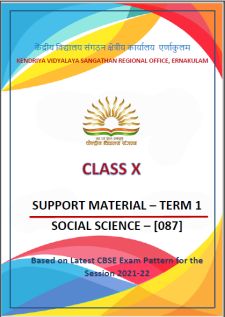  Class X Term 1 Social Science 2021-22